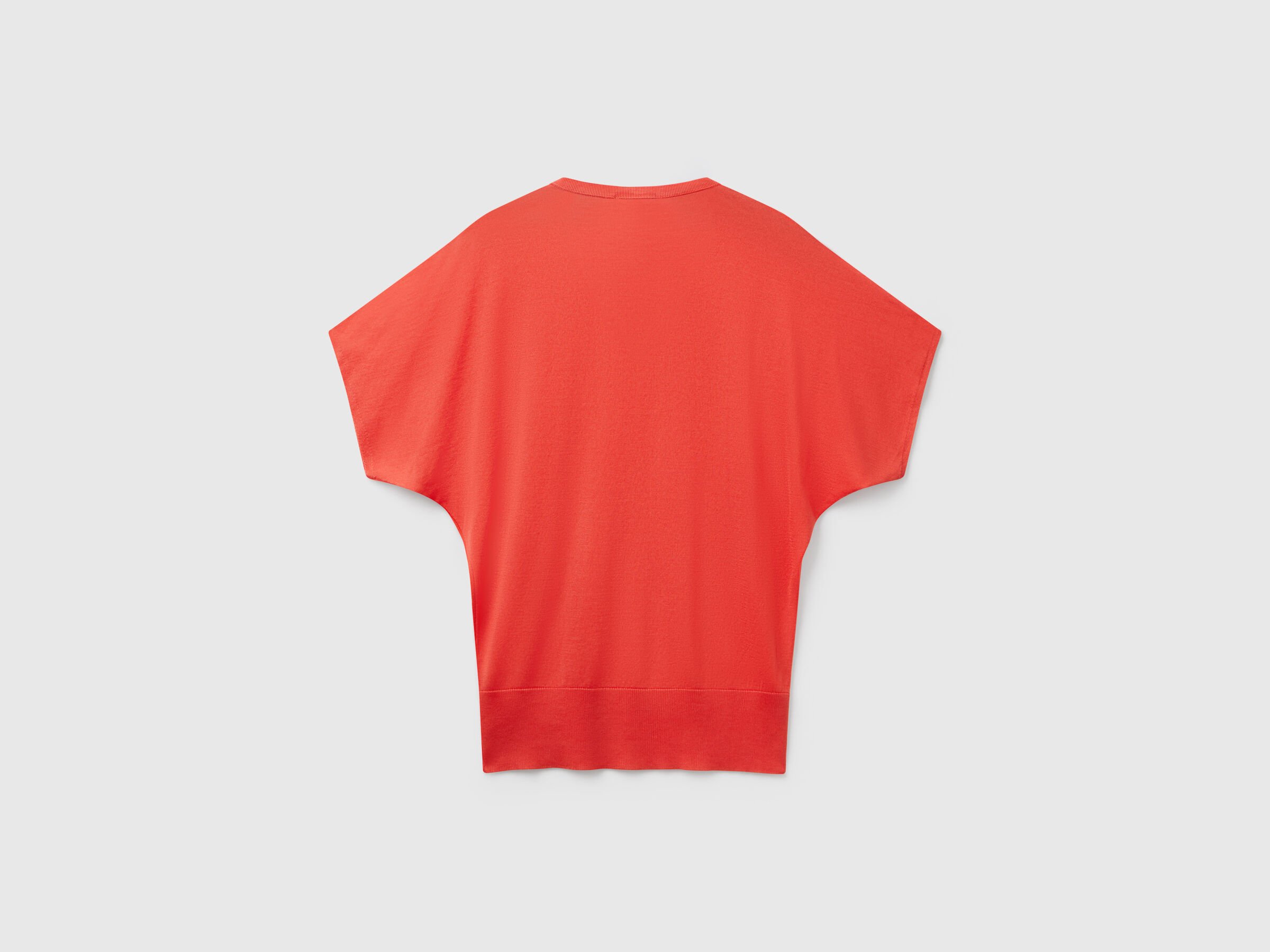 V NECK SWEATER H/S Femme image number 4