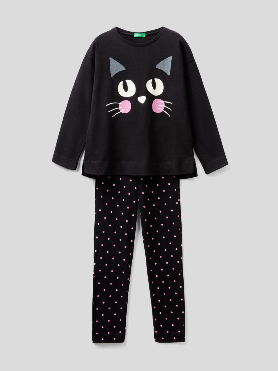 Pyjama long 100 % coton image number 1