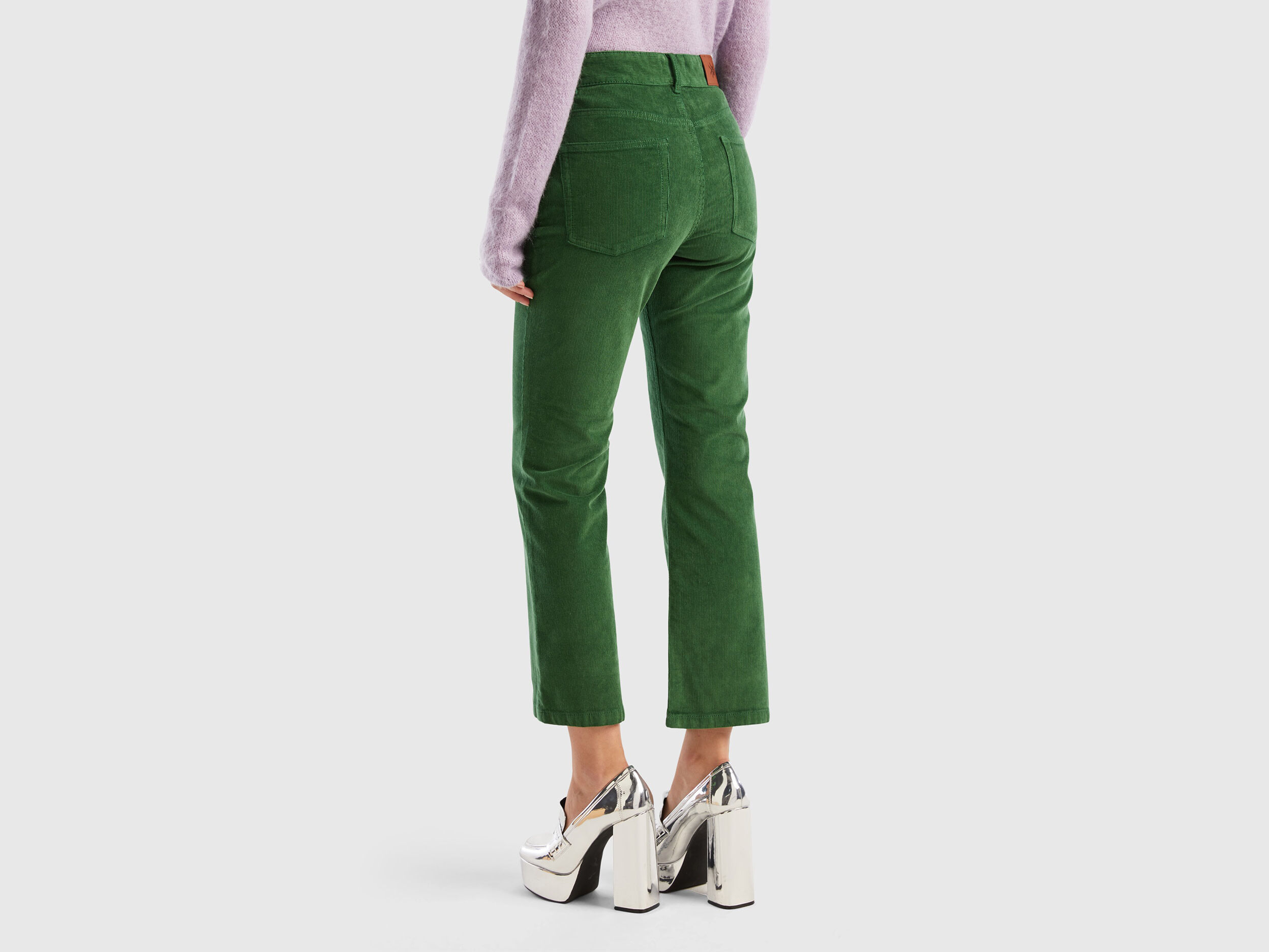 Pantalon shop benetton femme