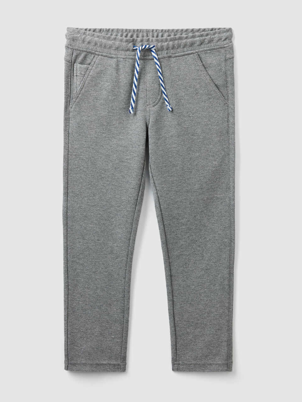 Pantalon en piqué coupe slim image number 1