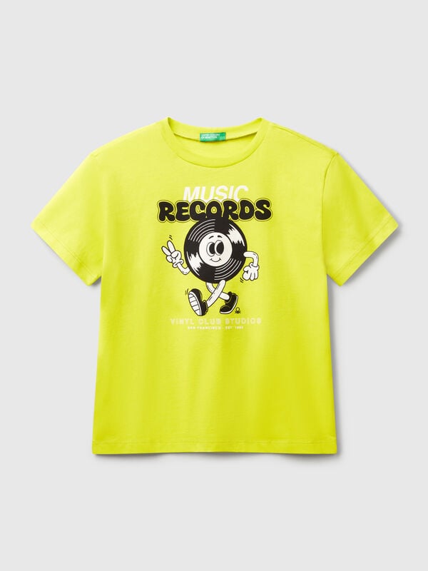 T-shirt à imprimé fluo Garçon