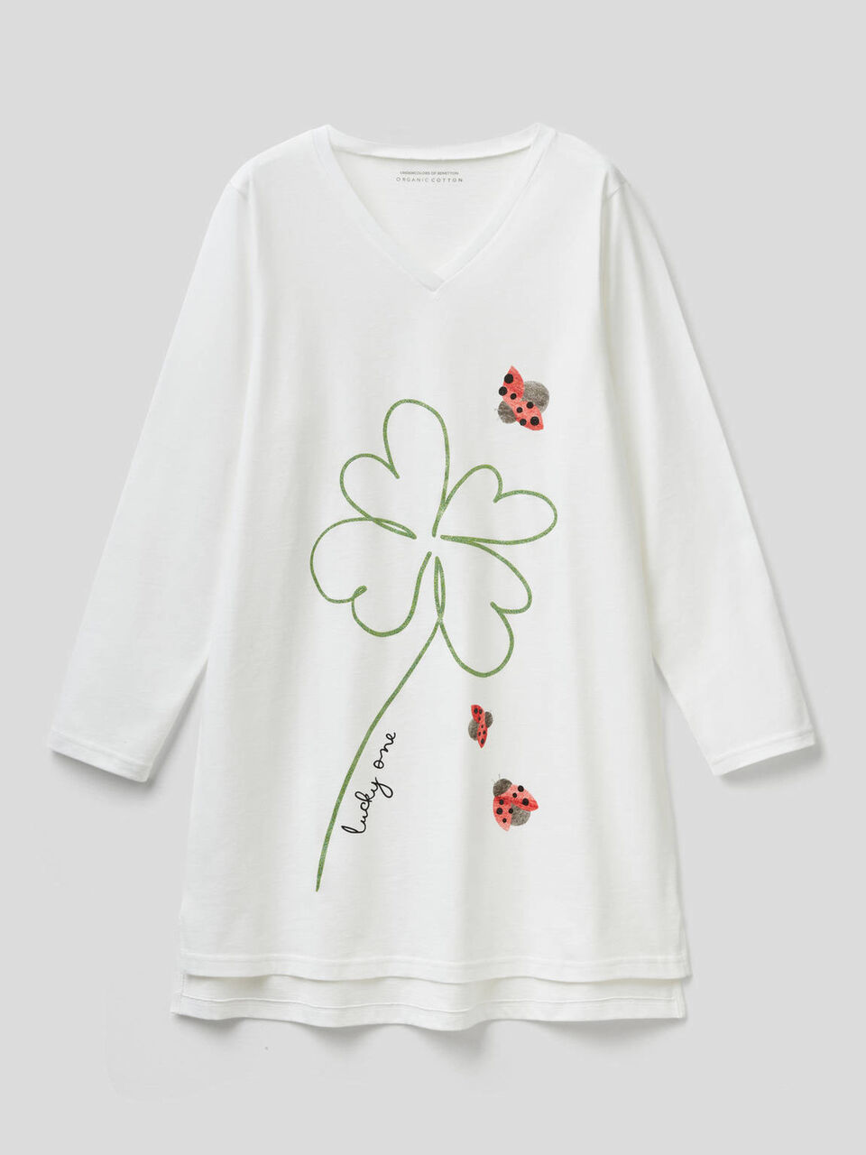 Grand t-shirt en pur coton bio image number 1