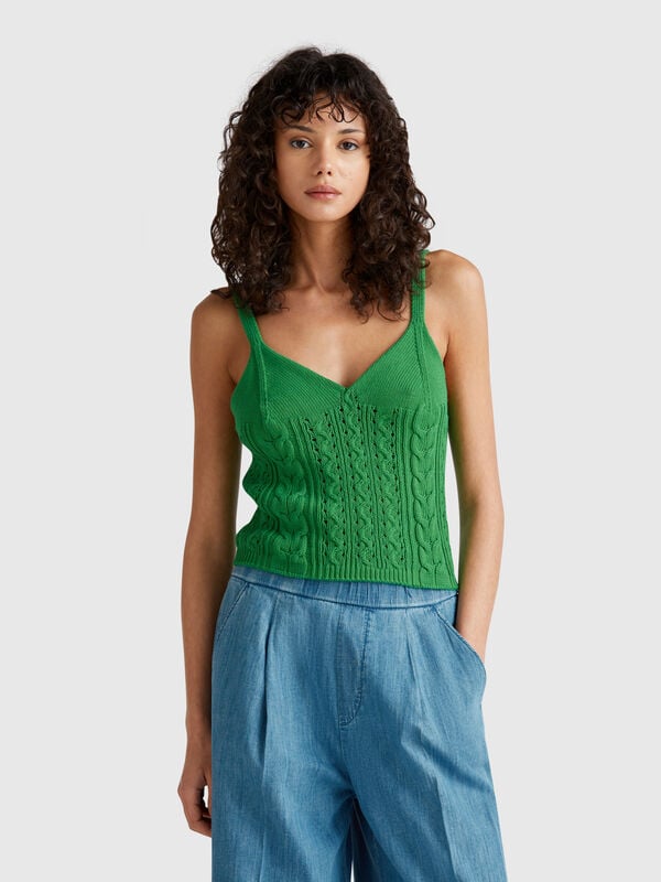 Haut en crochet Femme