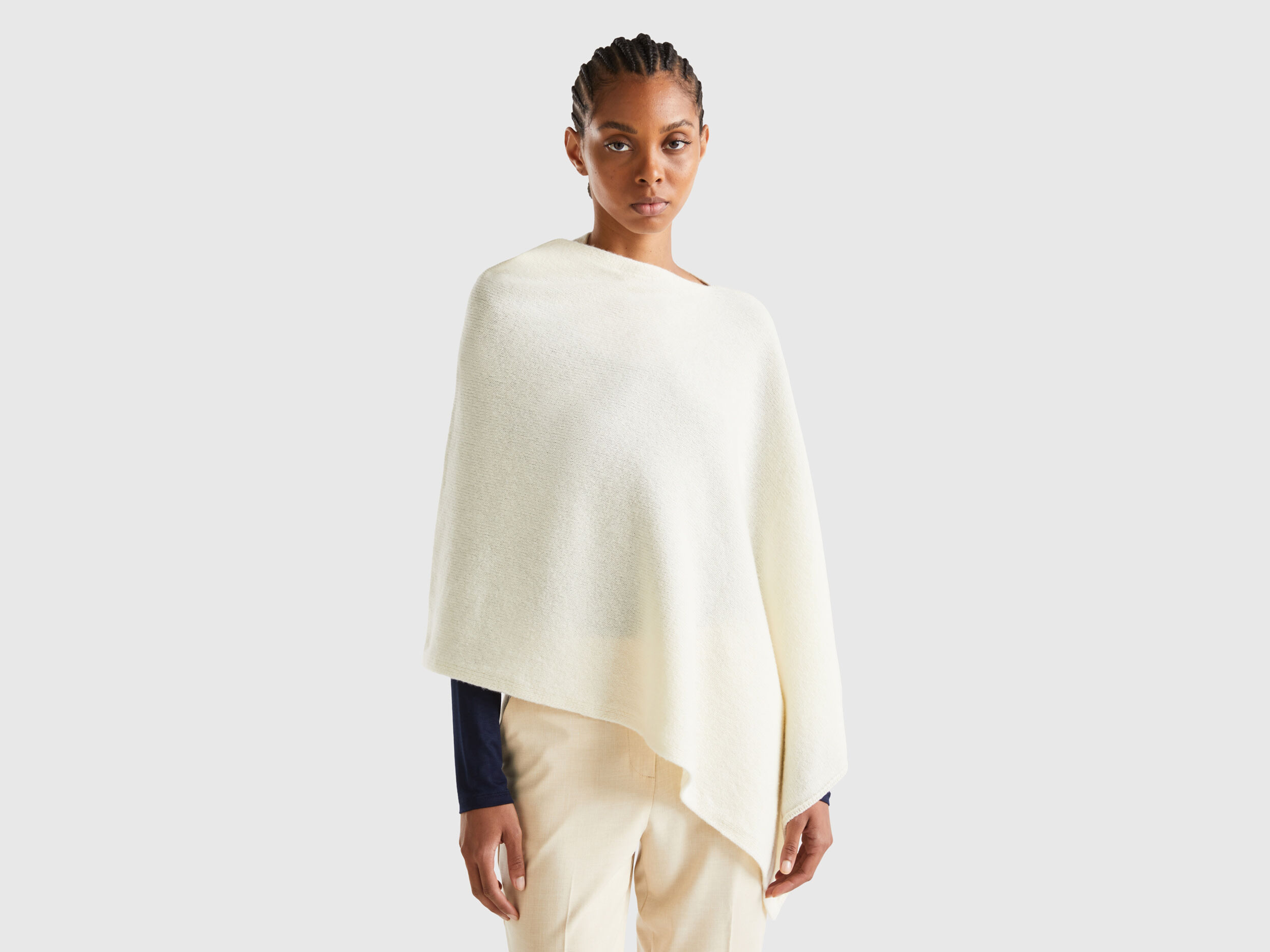 Poncho cape online femme laine