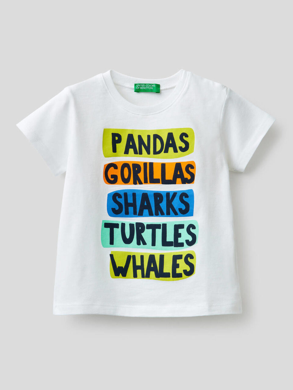 T-shirt en pur coton avec imprimé image number 1