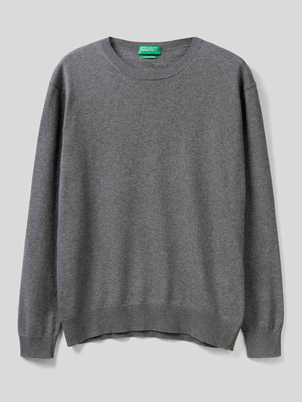 Pull en mélange de coton et cachemire image number 1