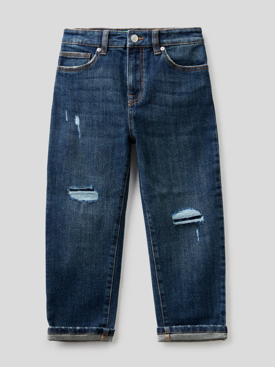 Jeans slouchy avec déchirures image number 1