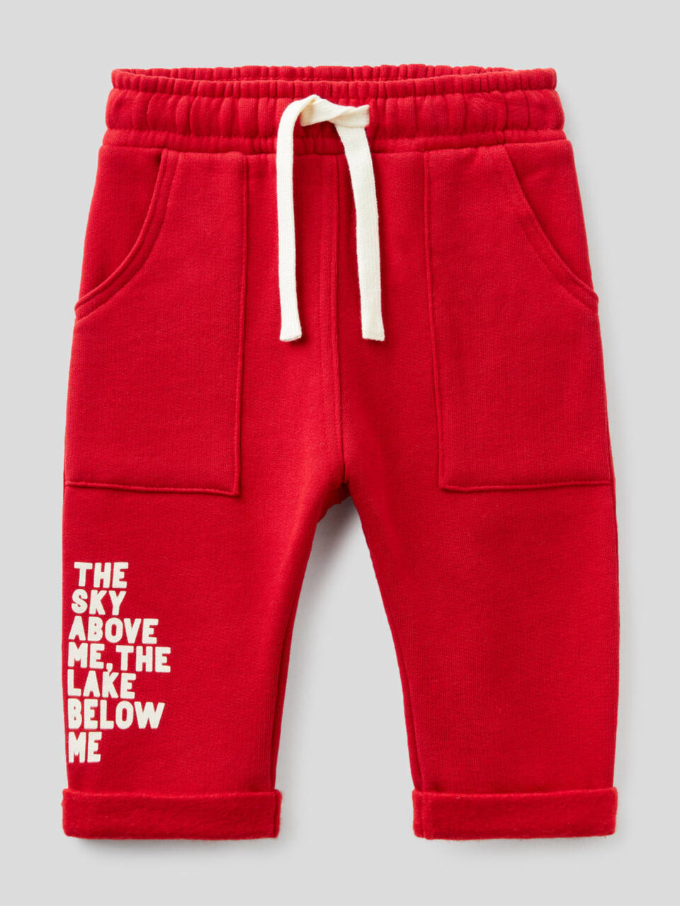 Pantalon coupe baggy en molleton image number 1