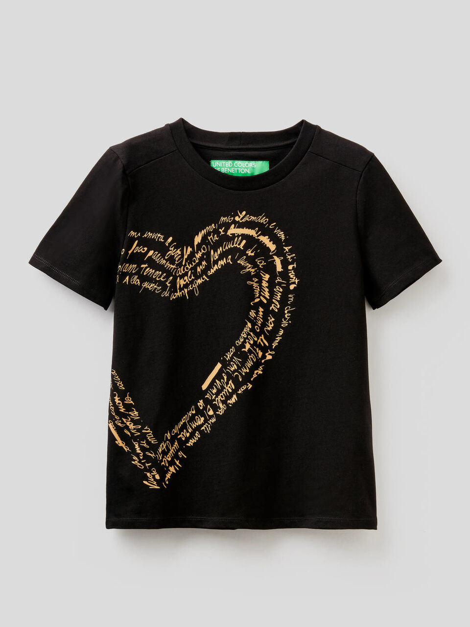 T-shirt en coton bio avec imprimé image number 1