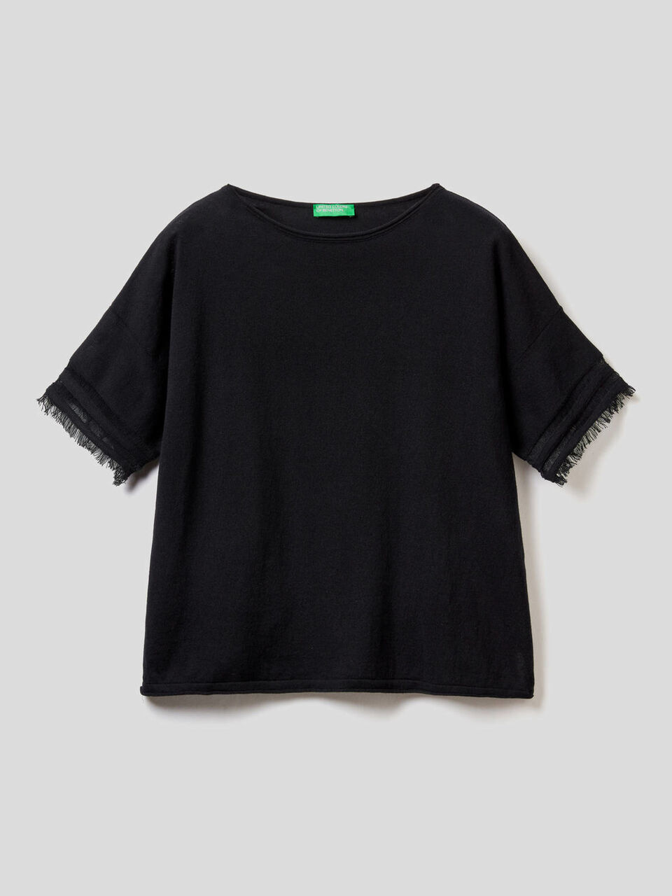 Blouse avec manches à franges image number 1