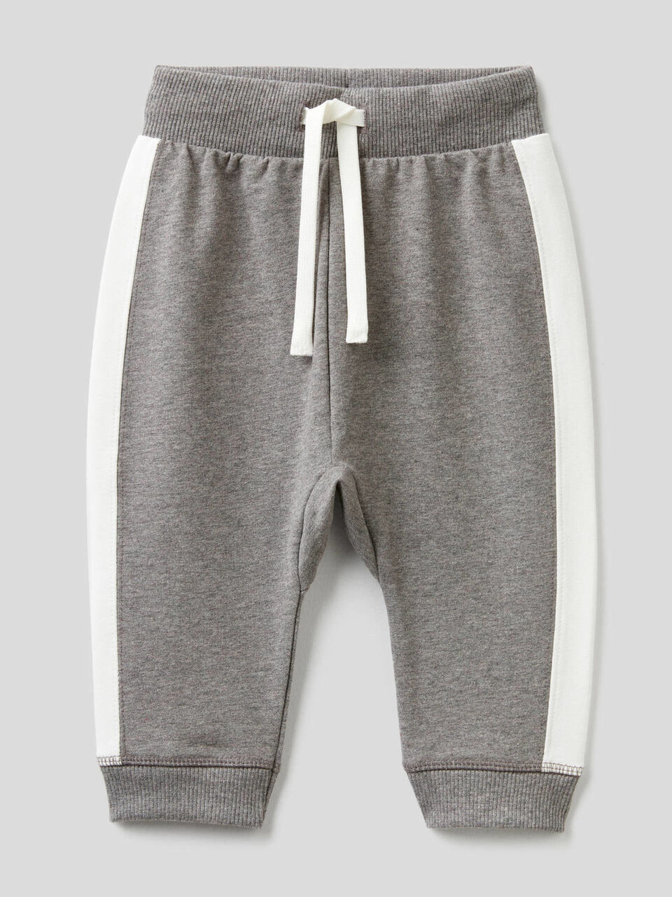 Pantalon en molleton de coton bio stretch image number 1