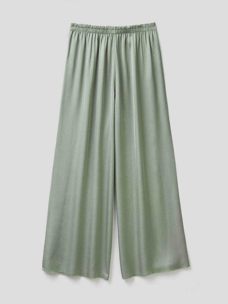 Pantalon palazzo à cordon de serrage image number 2