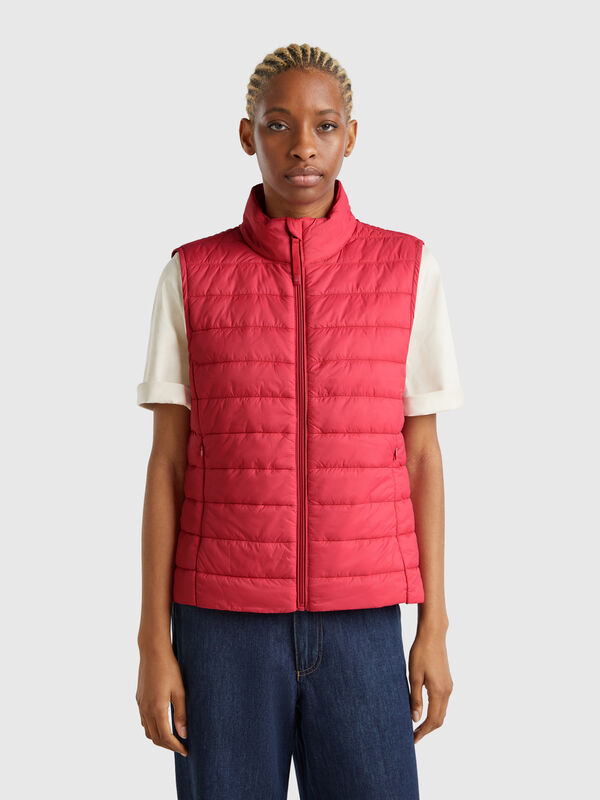 Gilet sans manches coupe slim avec rembourrage  Femme