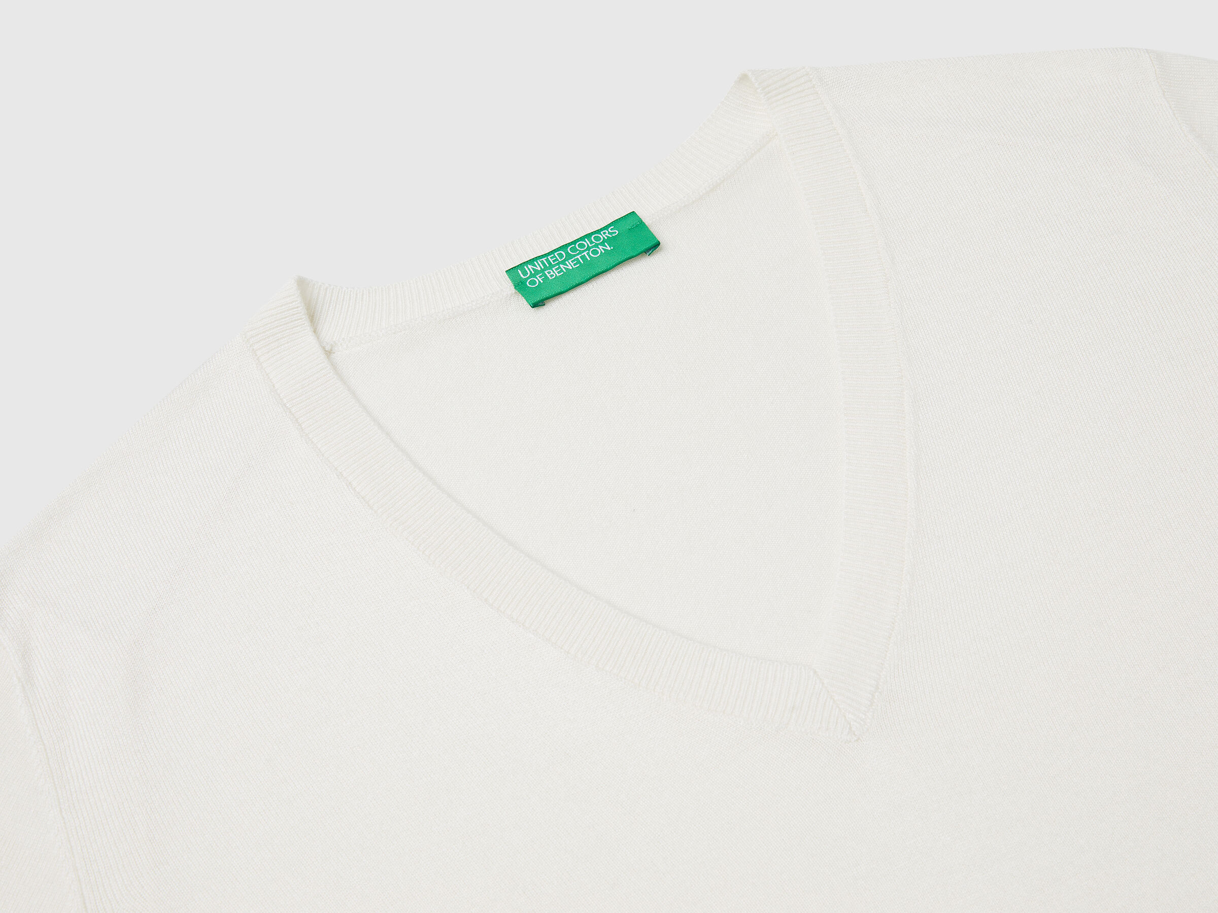 V NECK SWEATER L/S Femme image number 5