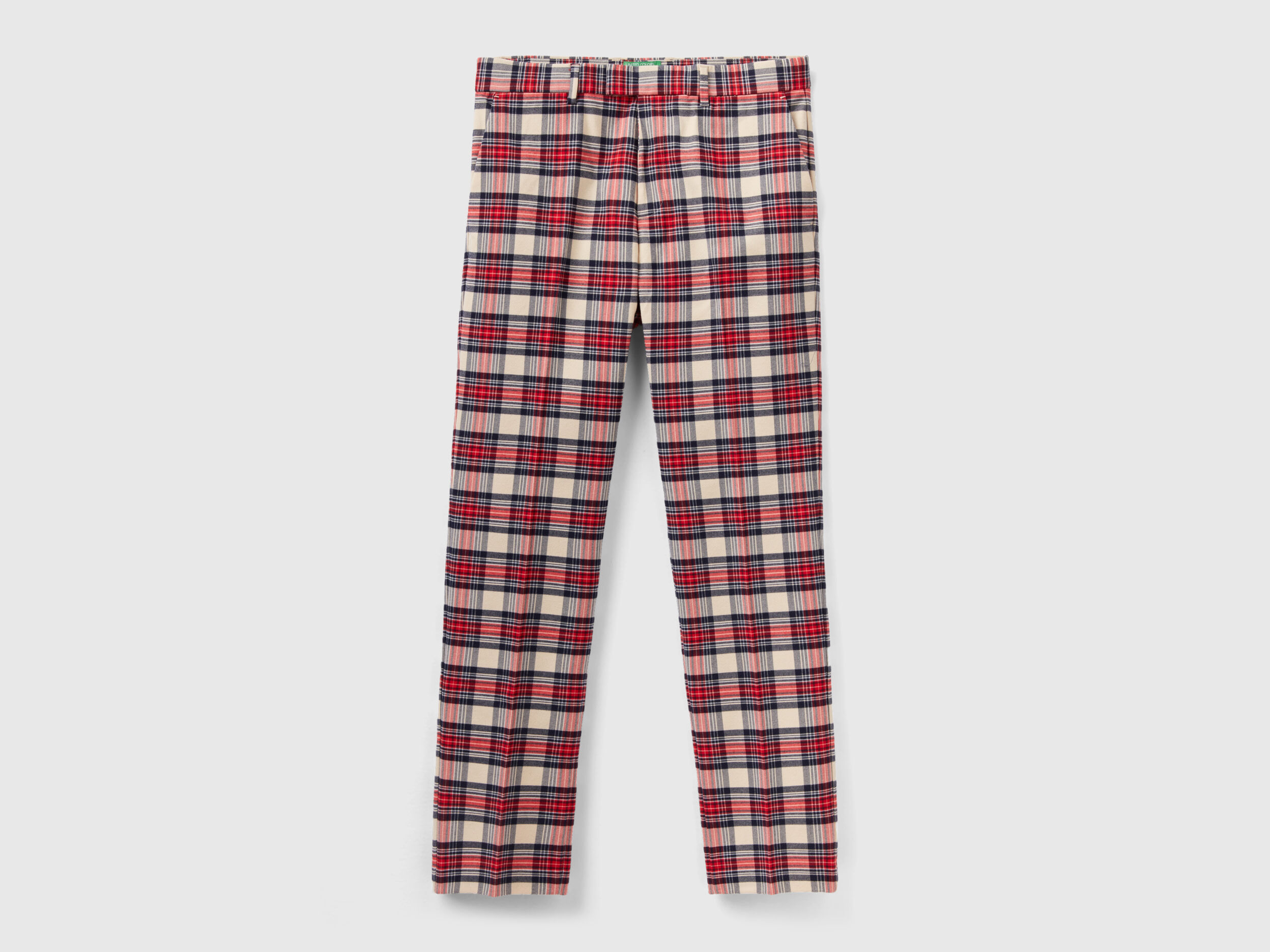Pantalon tartan rouge 2025 homme