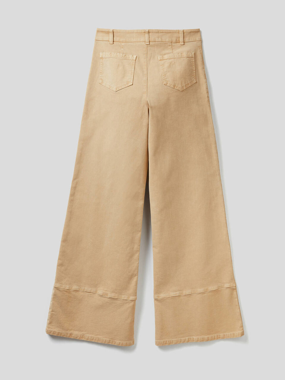 Pantalon patte d’eph avec colorant naturel image number 2