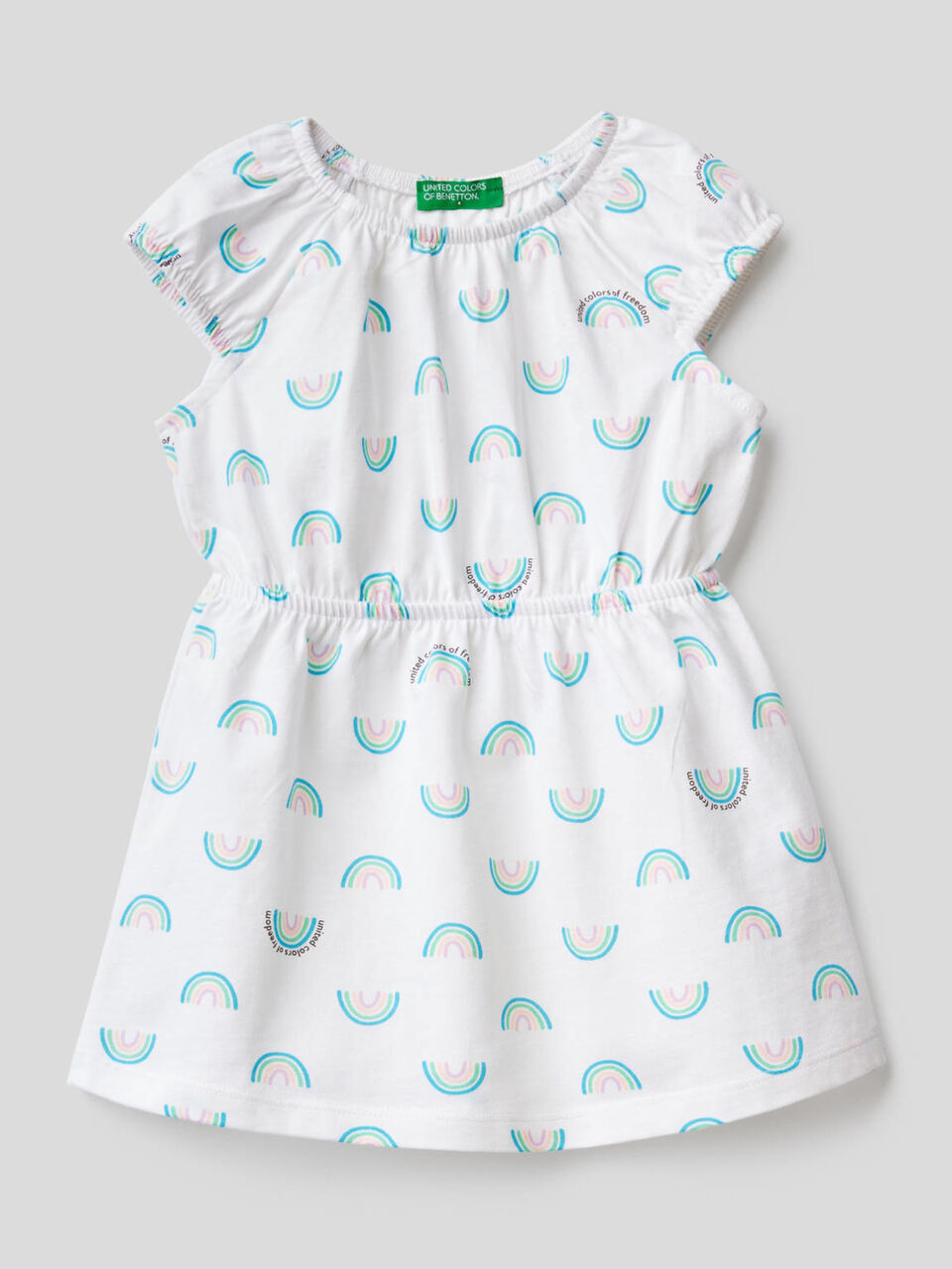 Petite robe imprimée en pur coton image number 1