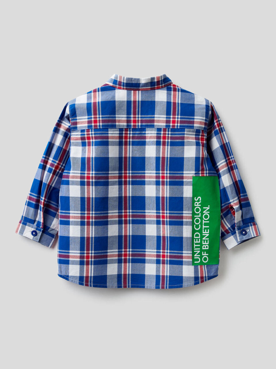 Chemise à carreaux 100% coton image number 2