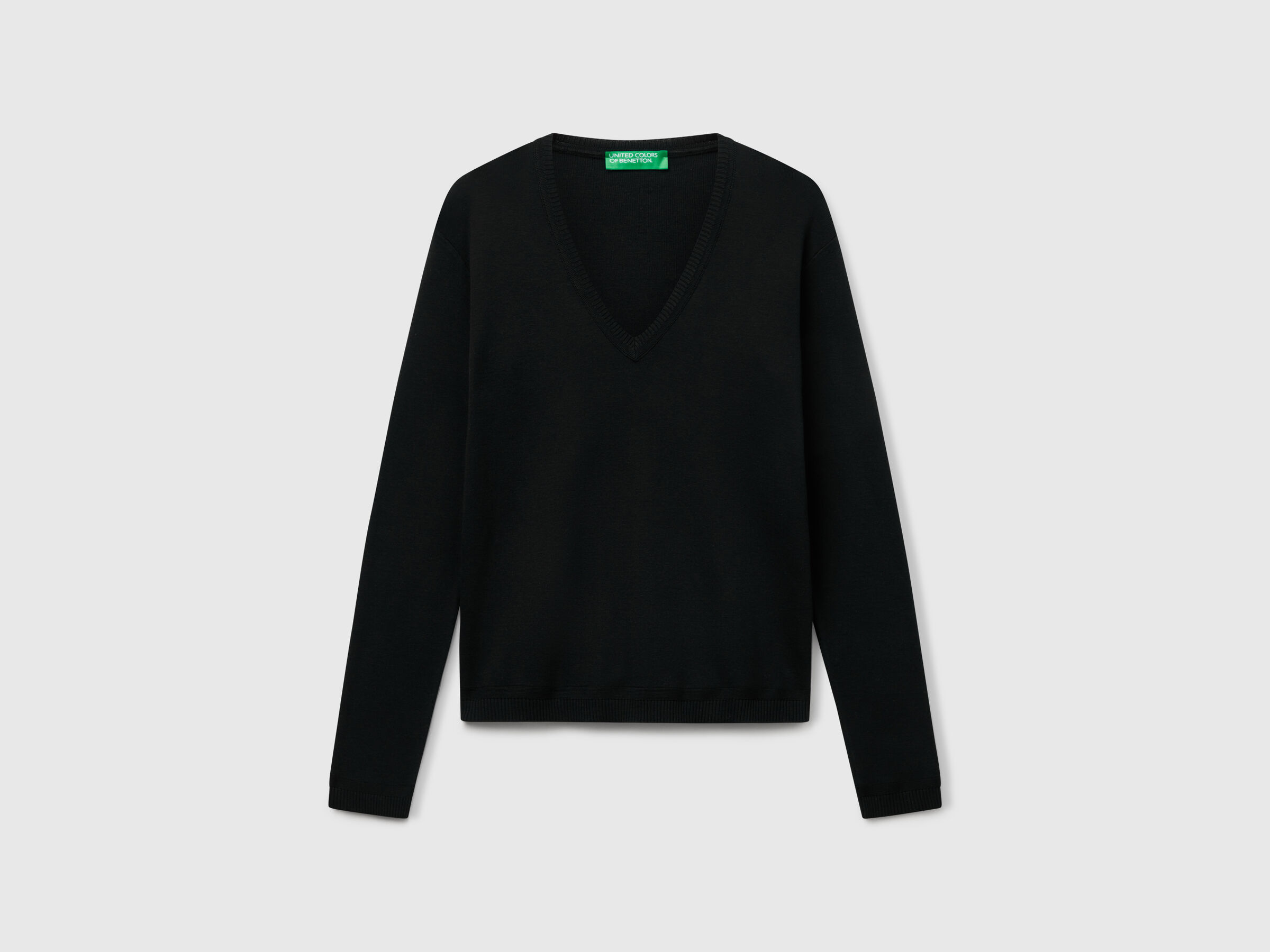 V NECK SWEATER L/S Femme image number 4