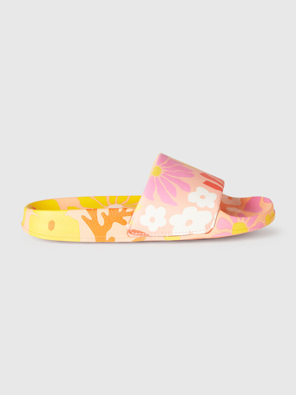 Chaussons à imprimé fleuri Garçon
