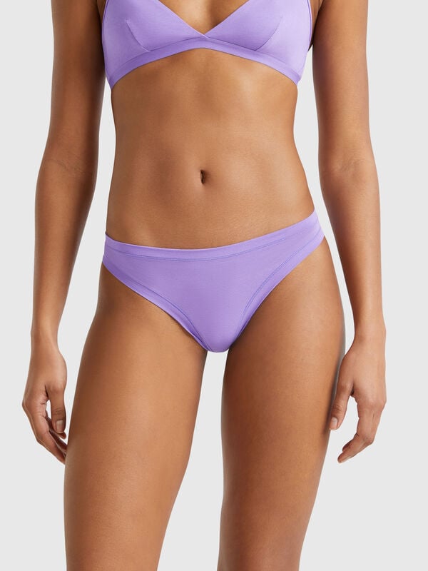 Soutien-gorge brésilien super stretch en coton  Femme