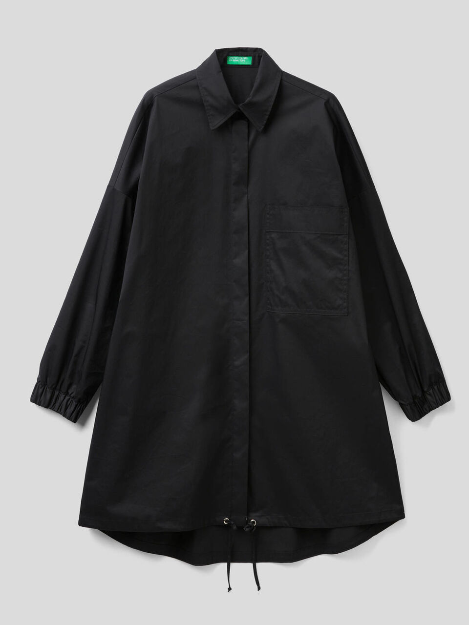 Robe chemisier avec cordon de serrage image number 1