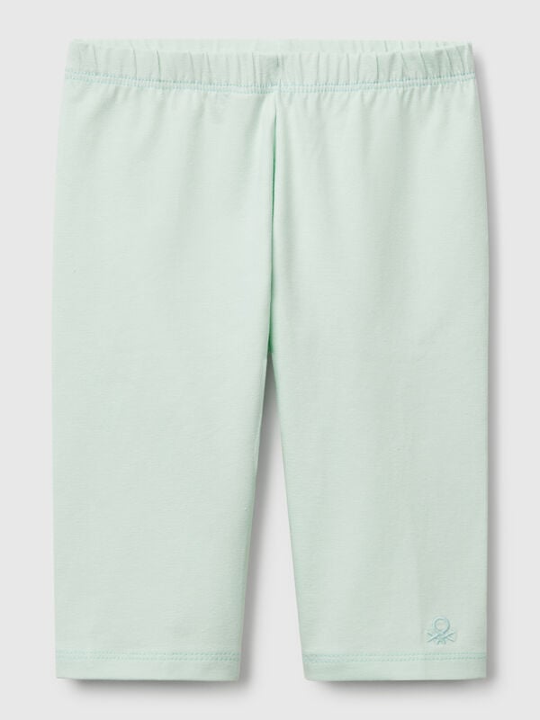 Legging 3/4 en coton stretch Filles