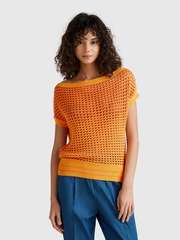 Pull au crochet Femme