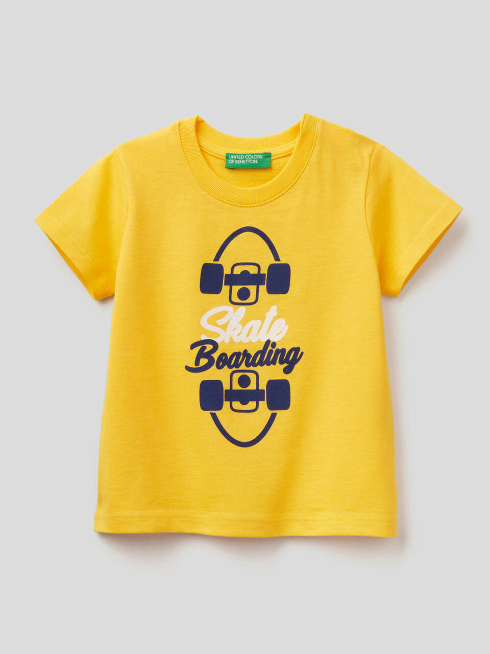 T-shirt imprimé en coton bio image number 1
