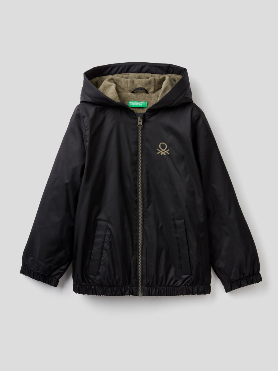 Blouson avec fermeture éclair et capuche image number 1