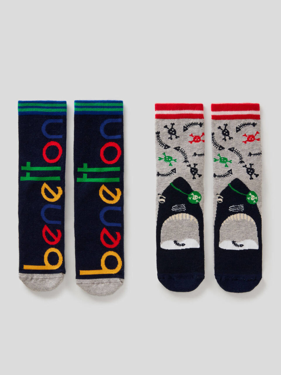 Deux paires de chaussettes antidérapantes image number 1