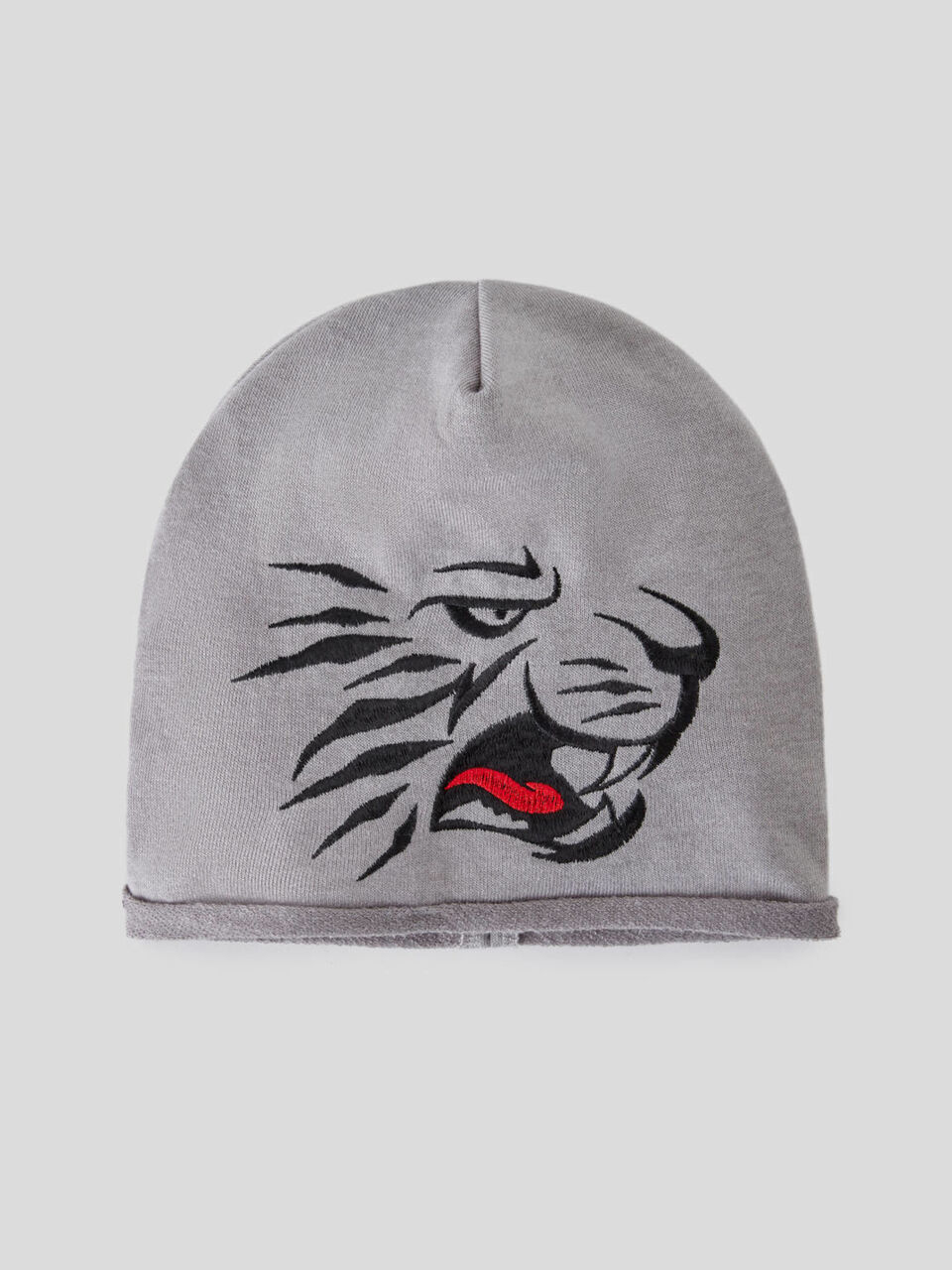 Bonnet en molleton avec broderie 3D image number 1