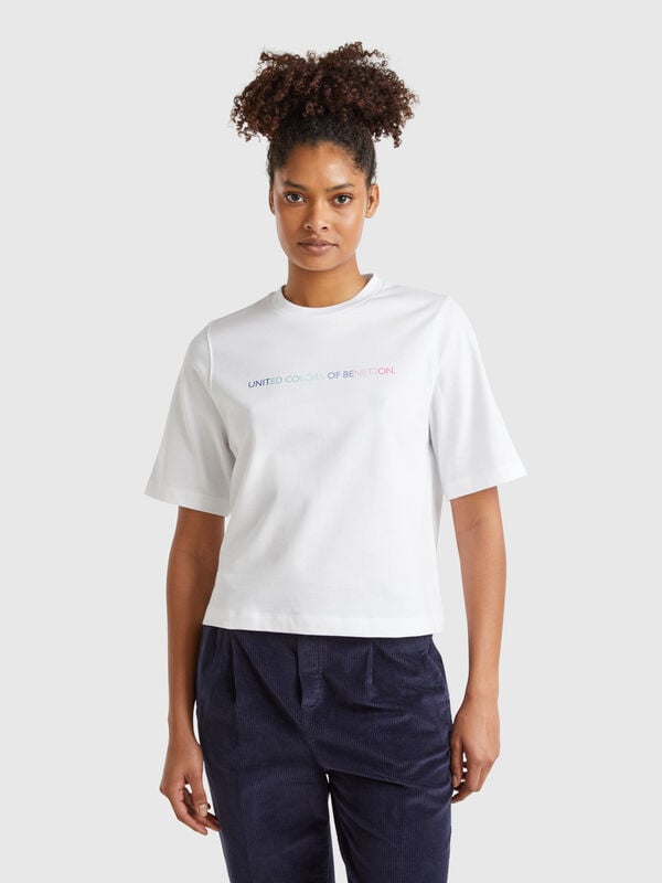 T-shirt avec logo imprimé Femme