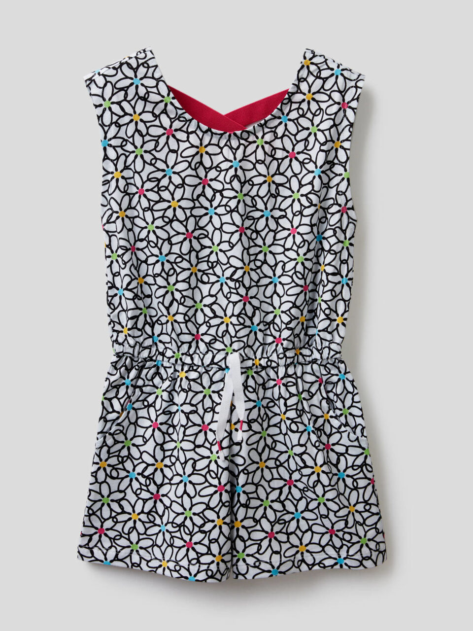 Combi-pantalon en pur coton image number 1