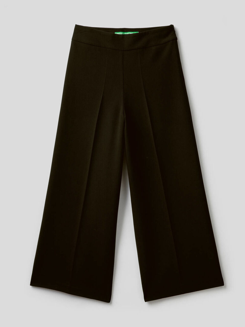 Pantalon cropped à coupe large image number 1