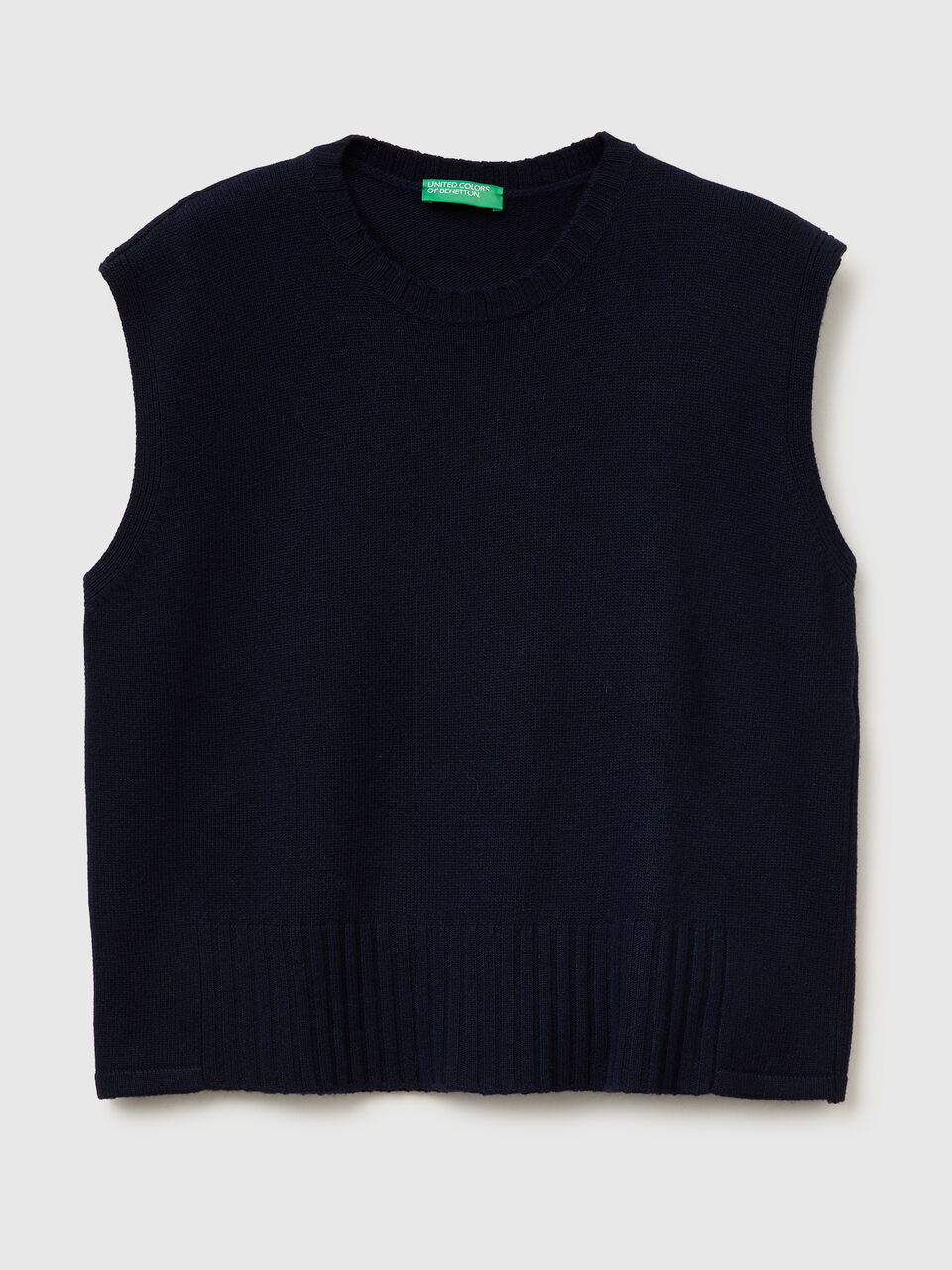 SLEEVELESS SWEATER Femme image number 1