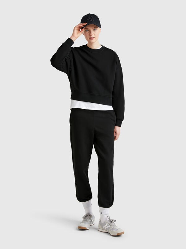 Pantalon de jogging en pur coton Femme