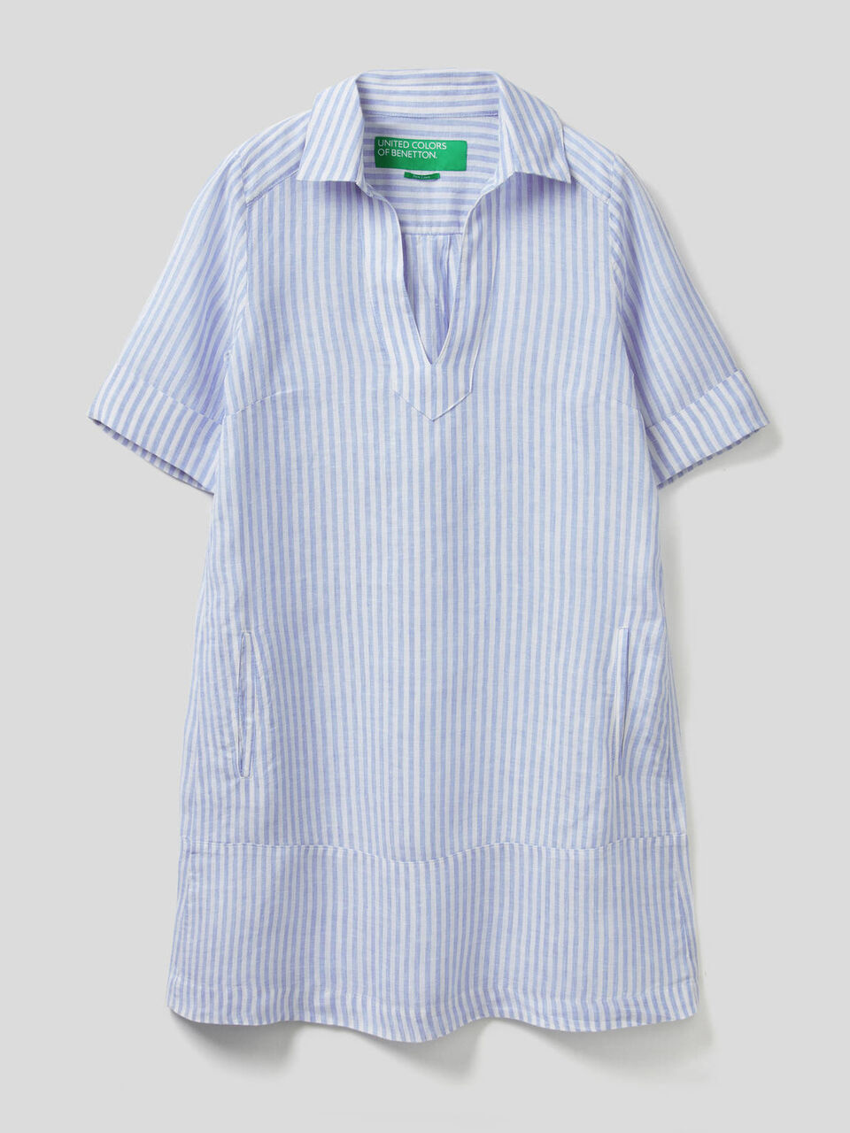 Robe courte 100% lin image number 1