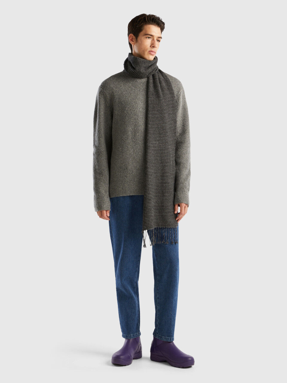 Pull clearance benetton homme