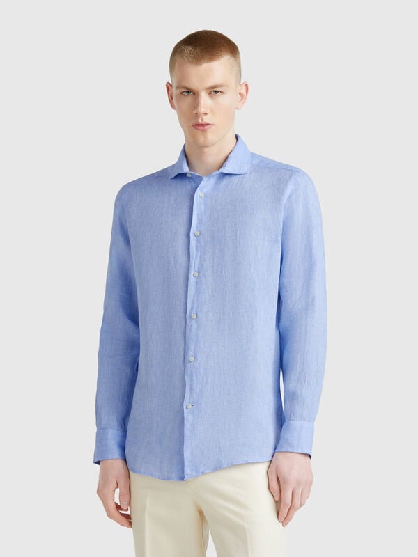 Chemise pur lin Homme