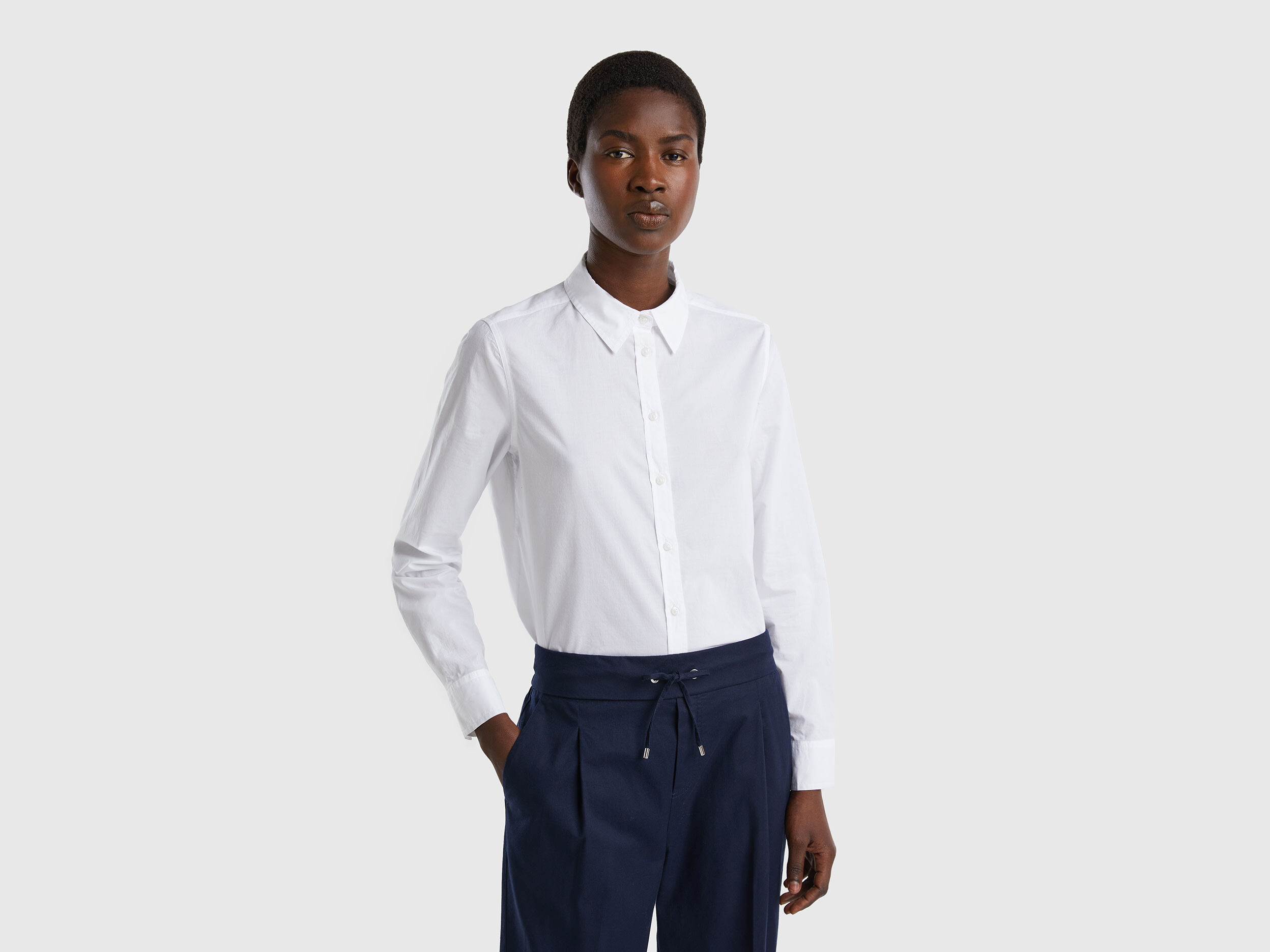 Chemise new arrivals benetton femme