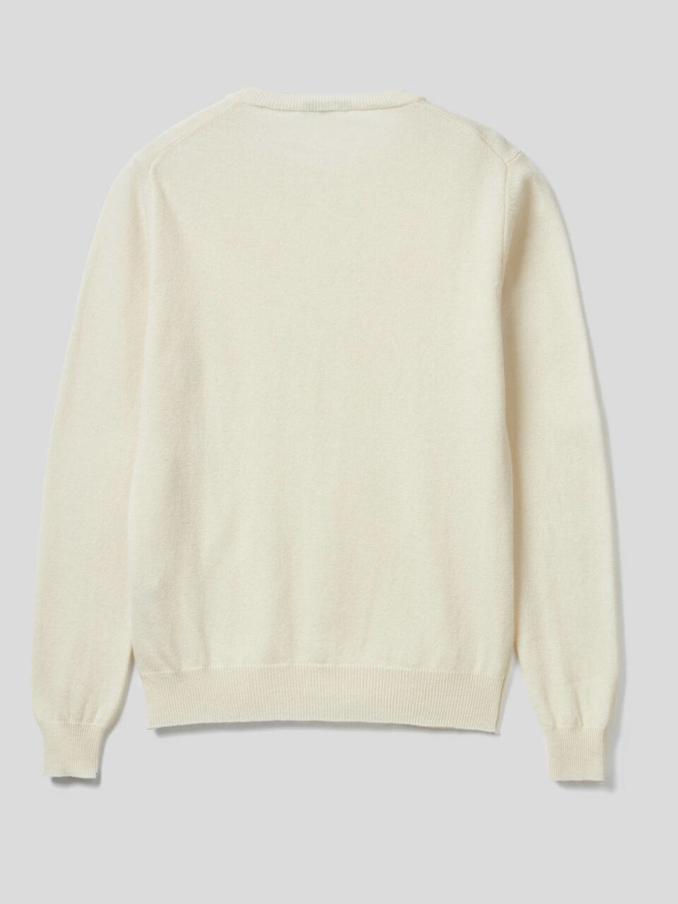 Pull col rond en pure laine vierge image number 2
