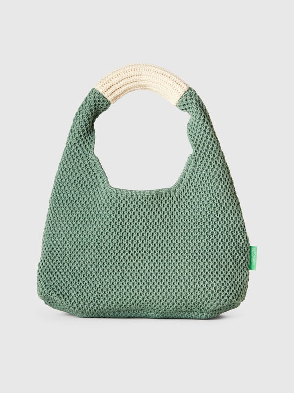 Petit sac bandoulière au crochet Femme