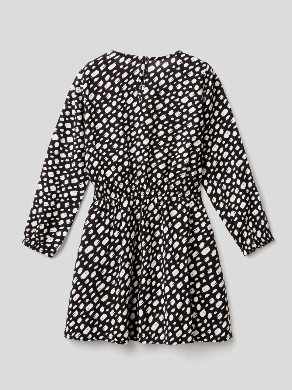 Robe imprimée à manches longues image number 2