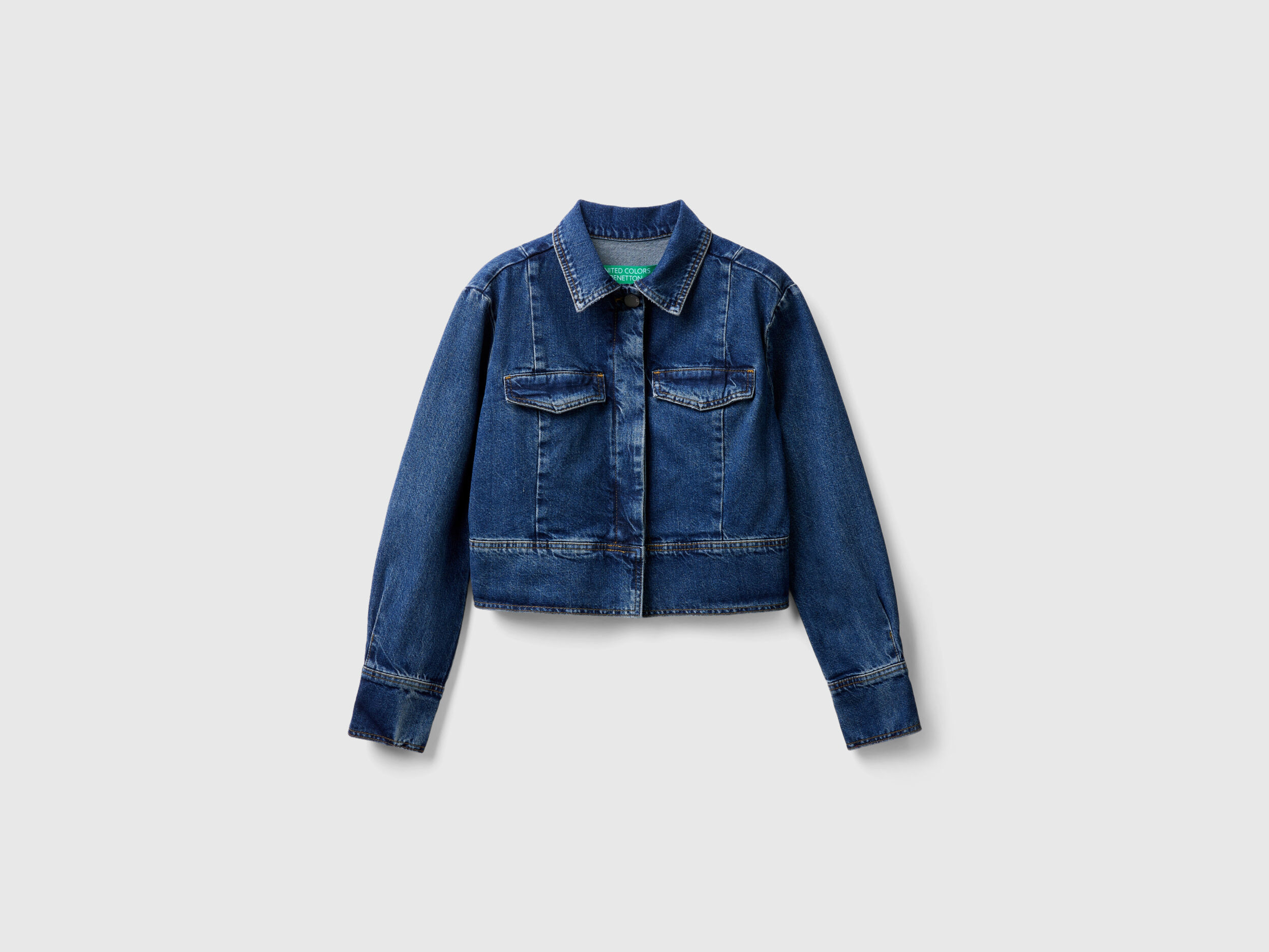 Veste en jean hotsell benetton