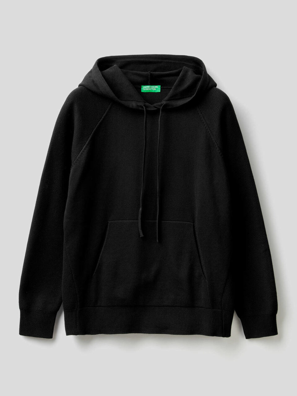 Pull avec capuche en coton image number 1