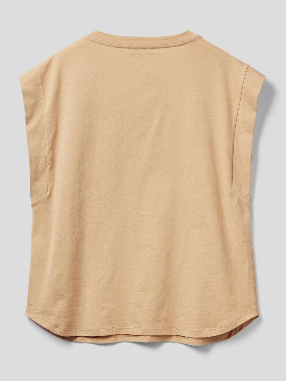 T-shirt en coton avec mancherons image number 2