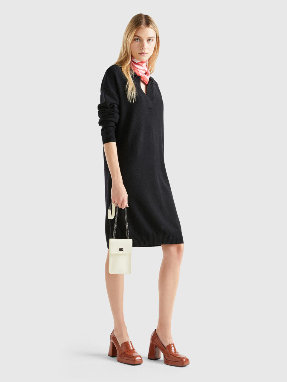 Robe pull benetton hot sale