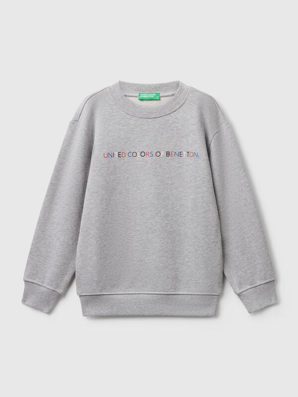 Sweat-shirt coupe régulière avec imprimé Garçon