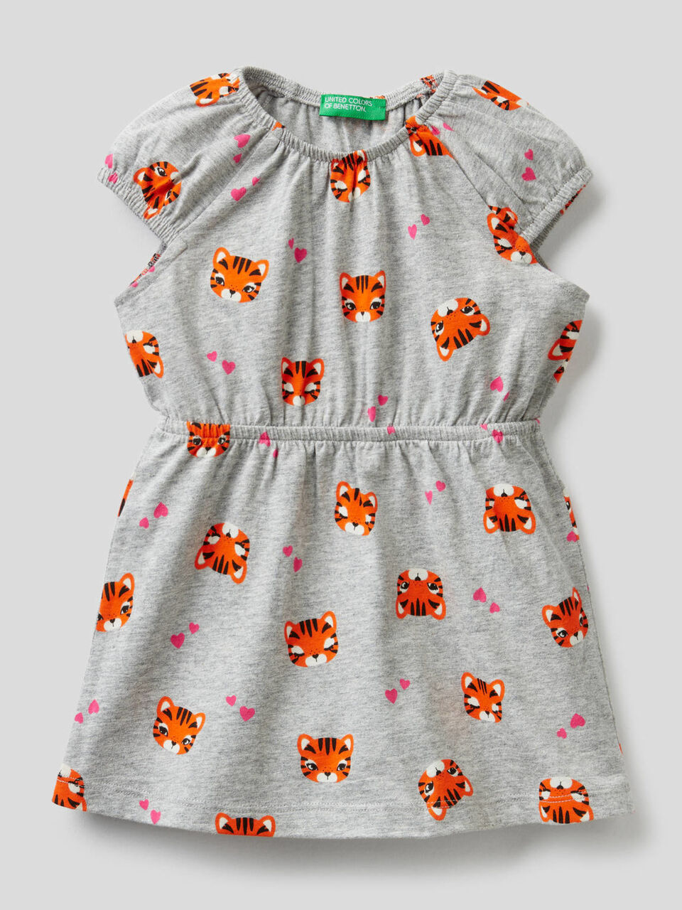 Petite robe imprimée en pur coton image number 1